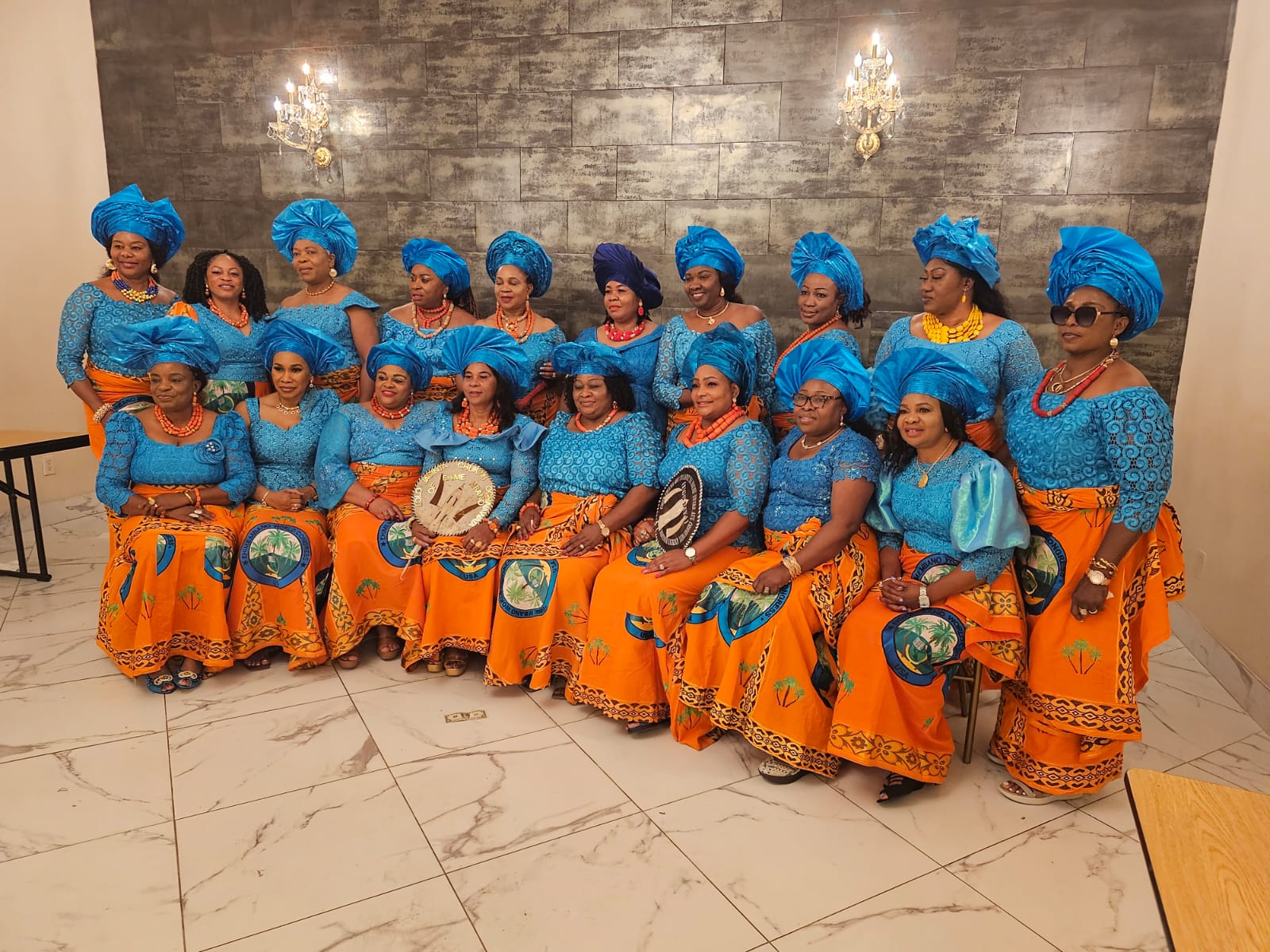 Members of Ehime Mbano World Congress at the annual convention